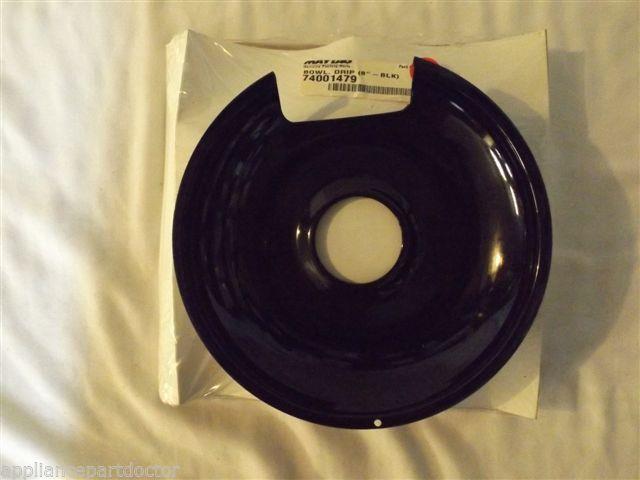 MAGIC CHEF JENN AIR STOVE 74001479 Bowl, Drip (8``-blk) NEW IN BOX MAGIC CHEF JENN AIR STOVE 74001479 Bowl, Drip (8``-blk) NEW IN BOX